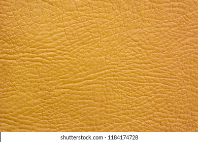 Yellow Leather Texture.