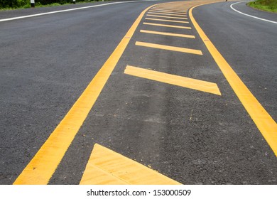 Yellow Line On Road Texture Background Stock Photo 153000509 | Shutterstock