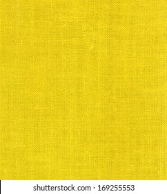 Yellow Linen Fabric - Background