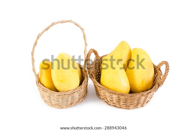 Download Yellow Mango Wooden Crate Isolated On Food And Drink Stock Image 288943046 PSD Mockup Templates