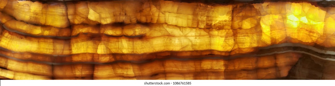 Yellow marble onyx