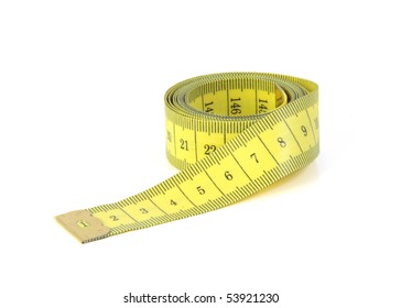 Modern Scales Tape Measure Isolated On Stock Photo 1268869132 ...