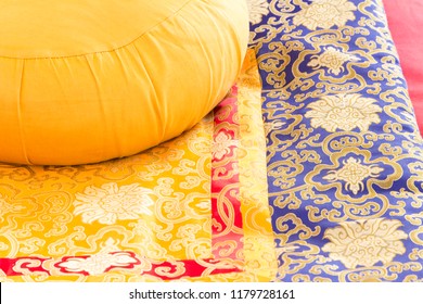 Yellow Meditation Cushion