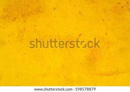 yellow metal plate background
