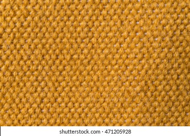 Yellow Mustard Cotton Wool Fabric Texture Stock Photo 471205928
