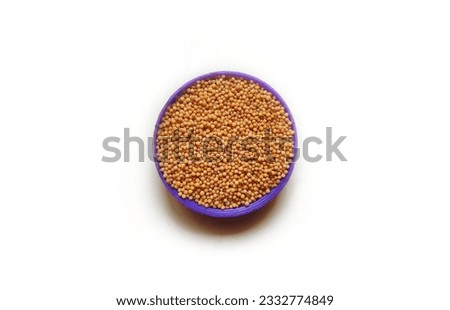 Yellow mustard seeds are the small seeds of plant Brassica Alba. It is milder in taste in comparison with Black mustard seeds which is pungent. Yellow mustard seeds or powder is in various dishes. 