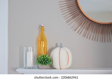 Yellow And Orange Fall Decorations