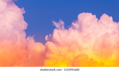 Orange Cloud High Res Stock Images Shutterstock