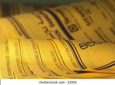 Yellow Pages advertising directory
