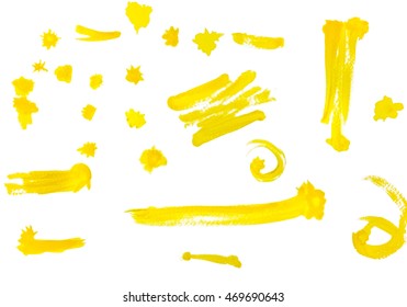 Yellow Paint Brush