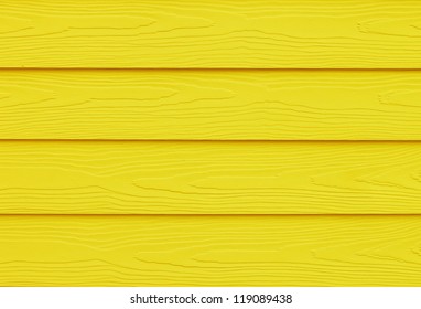 Yellow Painted Wood