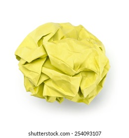 Yellow Paper Ball
