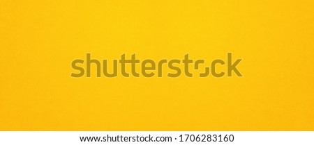 Yellow paper texture background. clean blank wallpaper banner