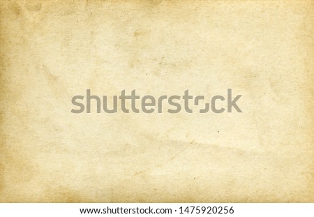 Yellow paper. Vintage paper background.