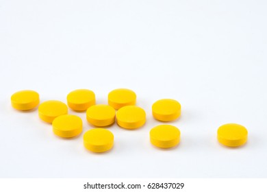 yellow pills.