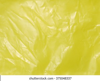 Yellow Plastic Bag Texture