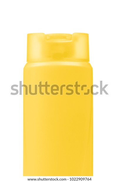 Download Yellow Plastic Bottle Shampoo Isolated On Objects Stock Image 1022909764 PSD Mockup Templates