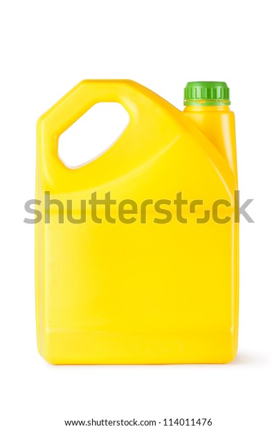 Download Yellow Plastic Canister Household Chemicals Isolated Stock Image Download Now PSD Mockup Templates