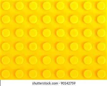 Yellow Plastic Construction Background