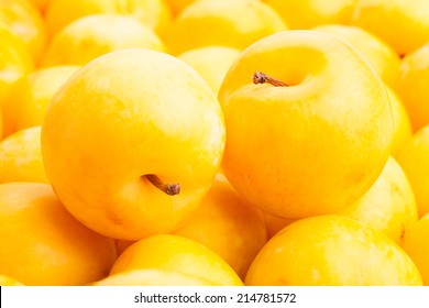 Yellow Plum Closeup