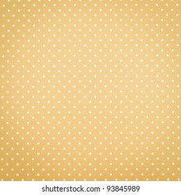 Yellow Polka Dot Background