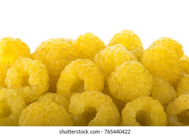 yellow raspberry background