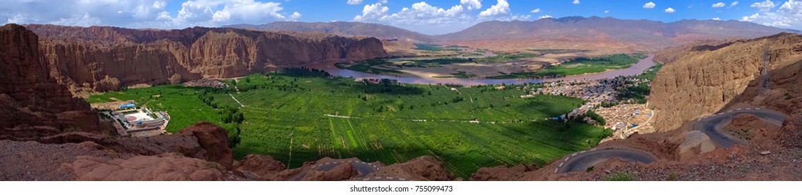 Yellow River Stone Forest, Yellow River, Jingtai, Gansu