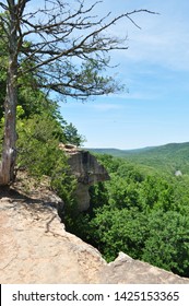 Yellow Rock At Devil's Den State Park Arkansas USA