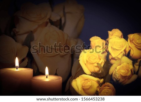 A yellow rose-themed background or wallpaper design. 