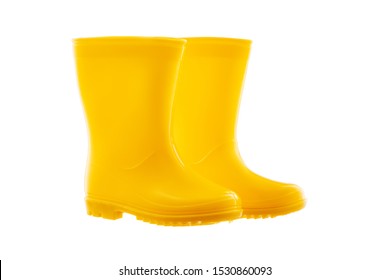 yellow rain boots kids
