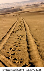 Yellow Sand In Fayoum Egypt