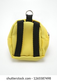 Yellow Small Back Pack Bag Coin Purse