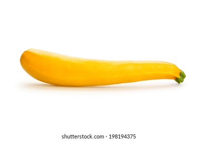 Yellow Squash Isolated