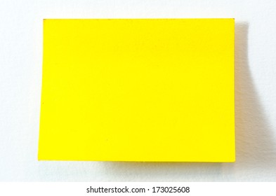 Yellow Sticky Note