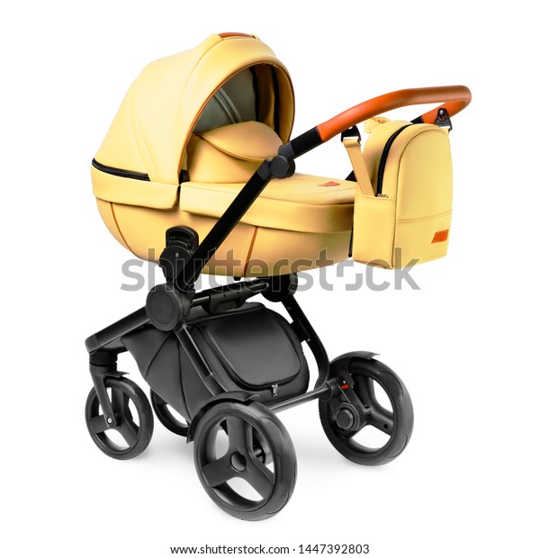 yellow stroller travel system