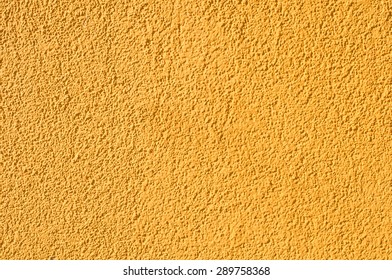 Yellow Stucco Wall