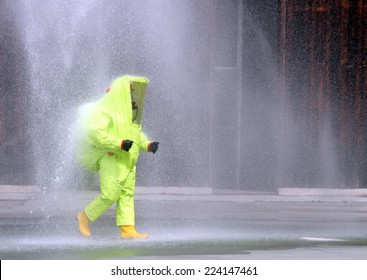 Yellow Suit Protective Radiation Defense Against Biological Warfare