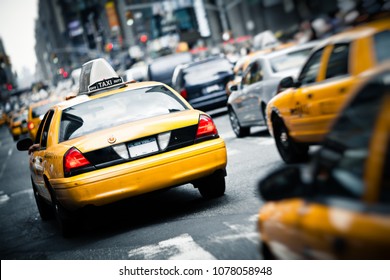 Yellow Taxi in New York City
