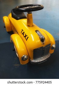 yellow taxi toy