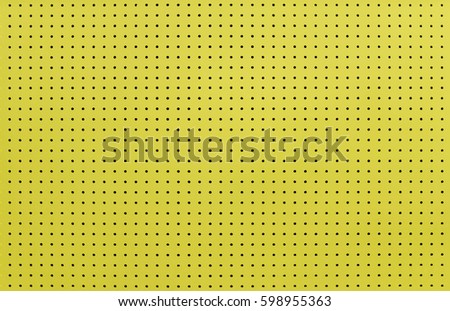 Yellow tool board background