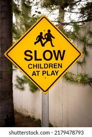 693 Slow Children At Play Sign Images, Stock Photos & Vectors ...