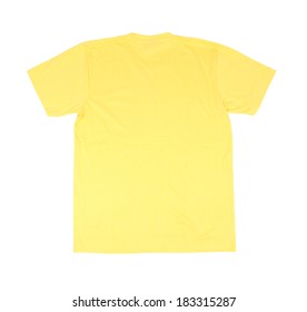 Green Tshirt Template Back Side On Stock Photo 183315311 | Shutterstock
