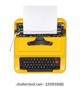 2,325 Vintage Yellow Typewriter Images, Stock Photos & Vectors