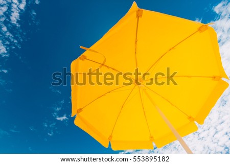 Similar – Image, Stock Photo summer sun parasol Summer