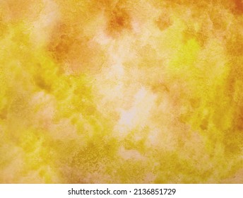 yellow watercolor background. colorful shades background design for text - Shutterstock ID 2136851729