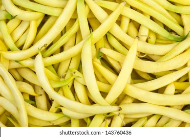 Yellow Wax Snap Beans Background