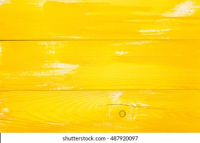 Yellow Wood Texture Background