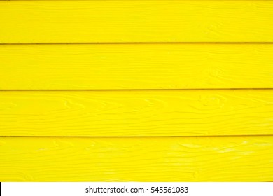 Yellow Wood Wall Background