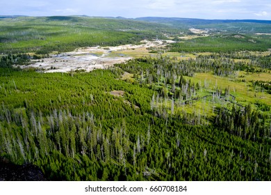 Yellowstone Aerial View