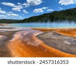 The Yellowstone Caldera is the largest volcanic system in North America, and worldwide it is only rivaled by the Lake Toba Caldera on Sumatra. It has been termed a "supervolcano" because exceptionally